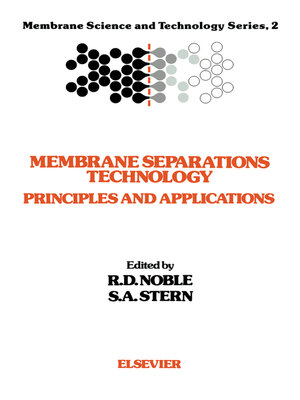 cover image of Membrane Separations Technology